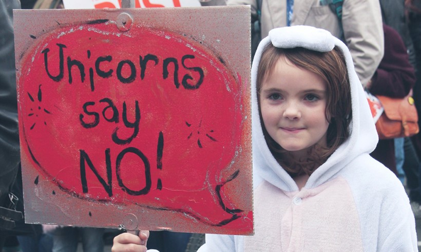 Unicorns Say No!